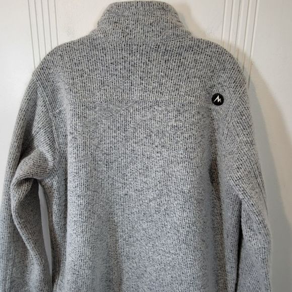 Marmot Men's Wool Blend Sweater / Jacket - Picture 8 of 12